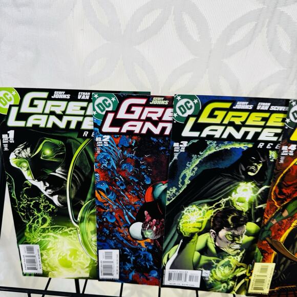 Green Lantern Rebirth 1-6 & GL Corps Recharge 1-4 Lot Geoff Johns - Picture 2 of 7